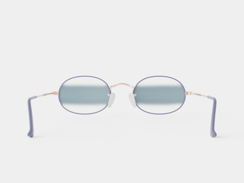 Ray-Ban Oval - RB3547 9156AJ Sunglasses Modelo 3D