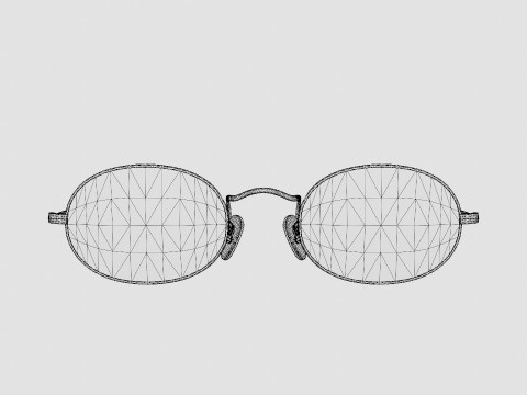 Ray-Ban Oval - RB3547 9154AH Sunglasses Modèle 3D