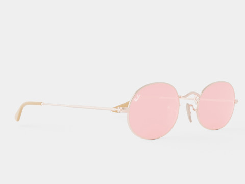 Ray-Ban Oval Washed Evolve - RB3547N 91310X Sunglasses 3D Model