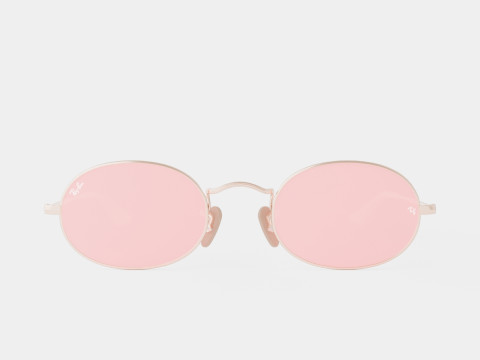 Ray-Ban Oval Washed Evolve - RB3547N 91310X Sunglasses 3D Модель