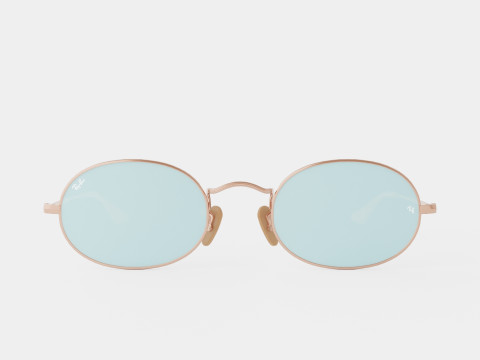 Ray-Ban Oval Washed Evolve - RB3547N 91310Y Sunglasses Modèle 3D