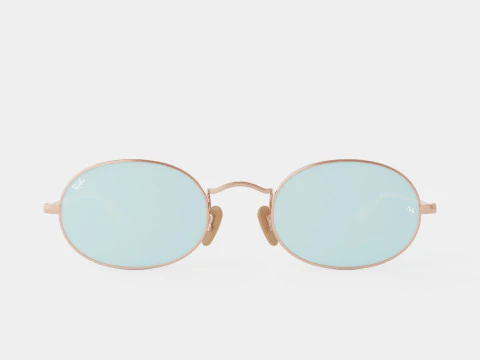 Ray-Ban Oval Washed Evolve - RB3547N 91310Y Sunglasses 3D Model