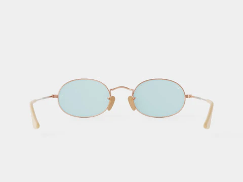 Ray-Ban Oval Washed Evolve - RB3547N 91310Y Sunglasses 3D Model