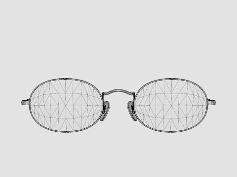 Ray-Ban Oval Washed Evolve - RB3547N 91310Y Sunglasses Modèle 3D