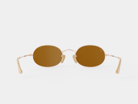 Ray-Ban Oval Washed Evolve - RB3547N 91314I Sunglasses Modelo 3D