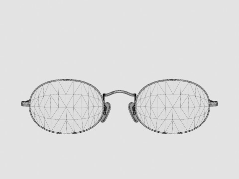 Ray-Ban Oval Washed Evolve - RB3547N 91314I Sunglasses Modelo 3D