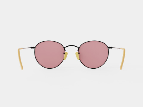 Ray-Ban Round metal - RB3447 9066Z0 Sunglasses 3D Model