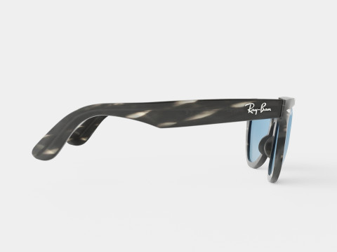 Ray-Ban Wayfarer Double Bridge - RB4540 64123F Sunglasses Modèle 3D