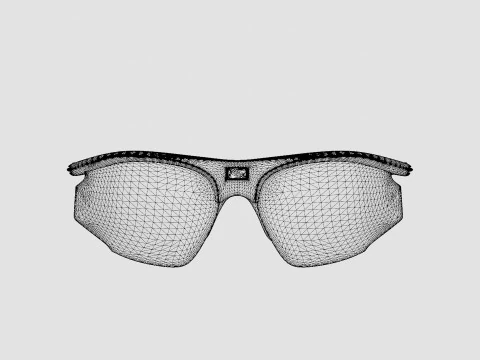 Rudy Project Rydon - Carbon ImpactX Photochromic Golf Sport Glasses 3D Model