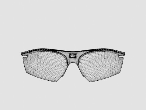Rudy Project Rydon - MATTE BLACK ImX 2 BLACK SP537306 Sport Glasses 3Dモデル