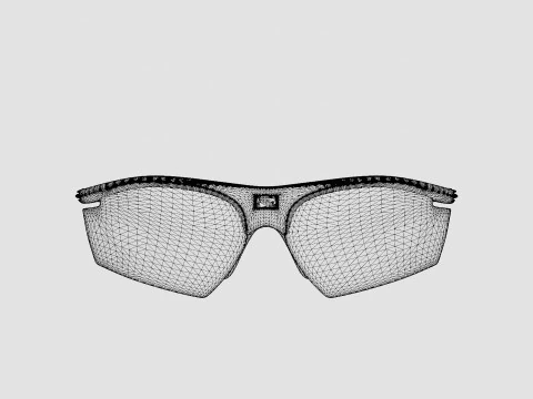 Rudy Project Rydon - MATTE BLACK ImX 2 BLACK SP537306 Sport Glasses 3D Model