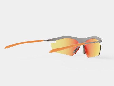 Rudy Project Rydon - MLS ORANGE GRAPHITE SP534098 Sport Glasses 3D Model