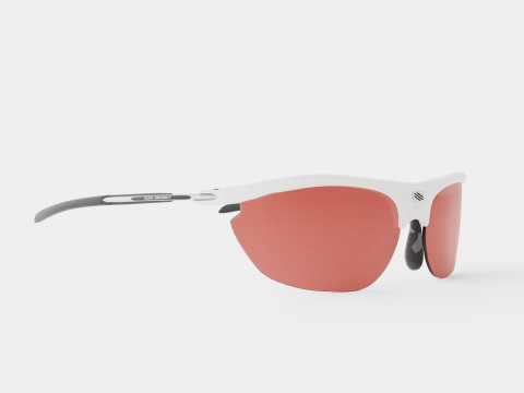Rudy Project Rydon - Rydon White Carbon Racing Red RY II Sport Glasses 3D Model