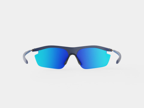 Rudy Project Rydon Slim - Polar 3FX HDR Multilaser Blue SP546547 Sport Glasses 3D Модель