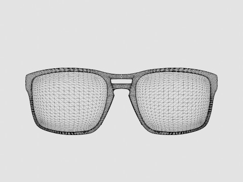 Rudy Project Spinair - 57 Matte Black Polar 3FX Grey LS Sunglasses 3D मॉडल
