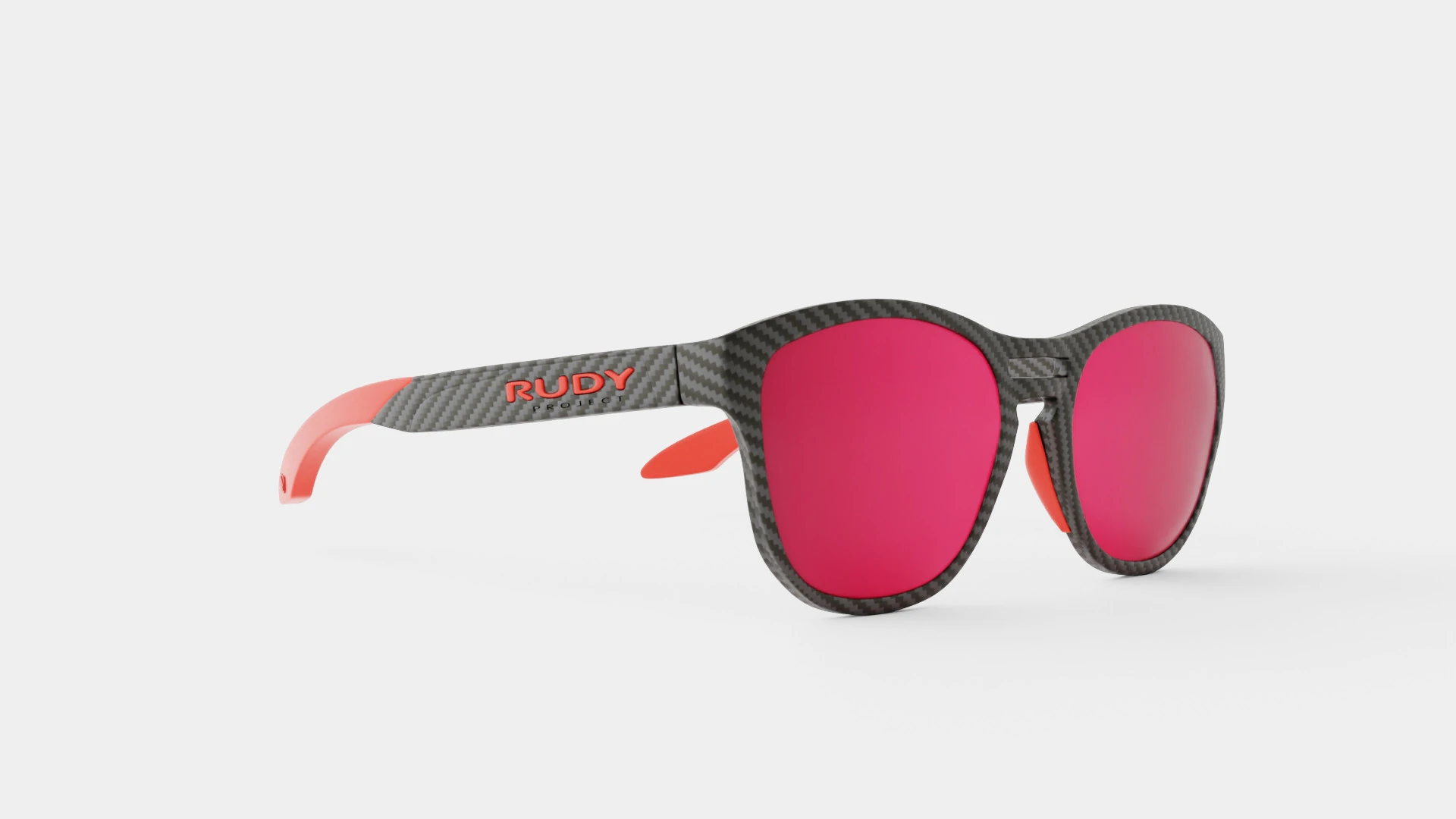 Rudy Project - SPINAIR 56 CARBONIUM POL3FX HDR MLS RED Sunglasses 3D Model .c4d .max .obj .3ds .fbx .stl .blend 