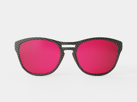 Rudy Project - SPINAIR 56 CARBONIUM POL3FX HDR MLS RED Sunglasses 3D 模型