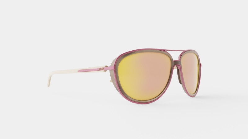 Oakley Split Time - Prizm Rose Gold OO4129 Sunglasses 3Dモデル .c4d .max .obj .3ds .fbx .stl .blend