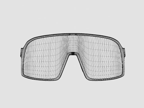 Oakley Sutro - Prizm Ruby OO9406 Sport Glasses 3D Model
