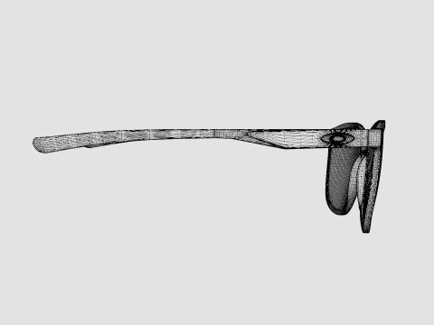 Oakley Trillbe X - Prizm Sapphire OO9340 Sunglasses 3D-Modell