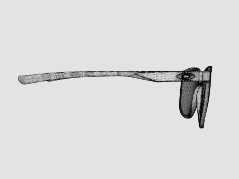 Oakley Trillbe X - Prizm Sapphire OO9340 Sunglasses 3D Model