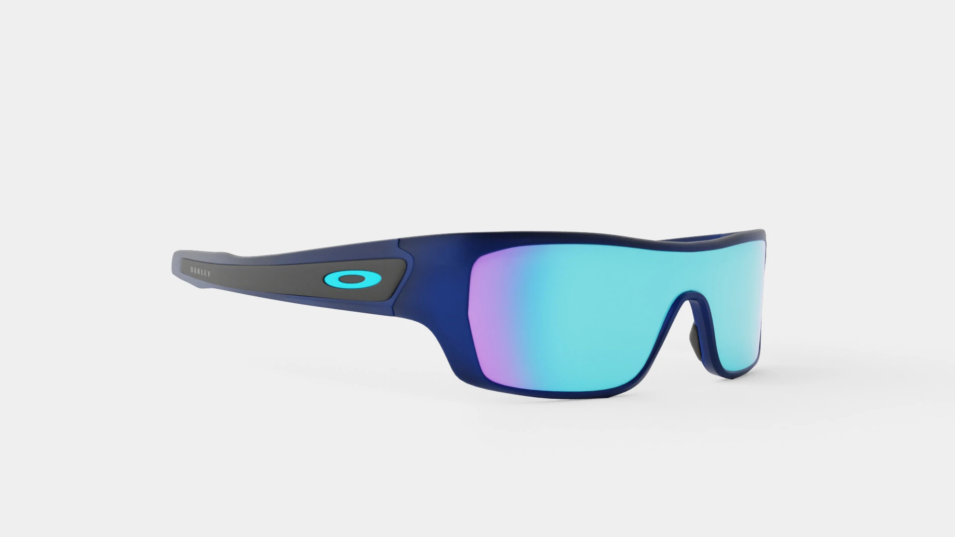 Oakley Turbine Rotor - Prizm Sapphire OO9307 Sport Glasses 3D Model .c4d .max .obj .3ds .fbx .stl .blend