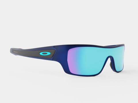 Oakley Turbine Rotor - Prizm Sapphire OO9307 Sport Glasses 3Dモデル