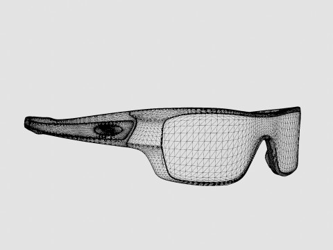 Oakley Turbine Rotor - Prizm Sapphire OO9307 Sport Glasses 3D 모델