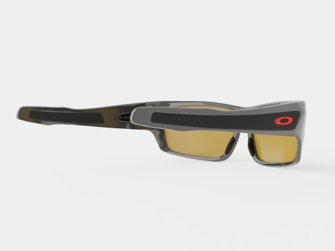 Oakley Turbine XS - Rubin Iridium OJ9003 Sport Glasses 3D Model