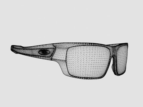 &Oacute;culos esportivos Oakley Turbine XS - Rubin Iridium OJ9003 Modelo 3D