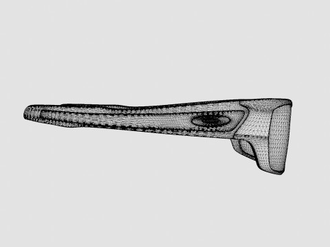 Oakley Turbine XS - Rubin Iridium OJ9003 Sport Glasses 3D Model