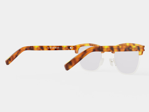 Saint Laurent - SL 108 SLIM 002 Glasses Model 3D