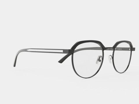 Saint Laurent - SL 124 004 Glasses 3D Model