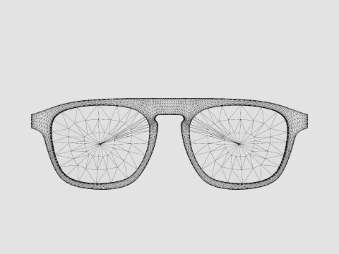 Saint Laurent - SL 158 005 Sunglasses 3D Модель