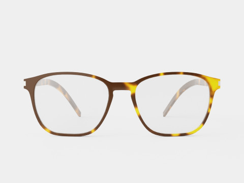 Saint Laurent - SL 186-B SLIM 002 Glasses 3D Model