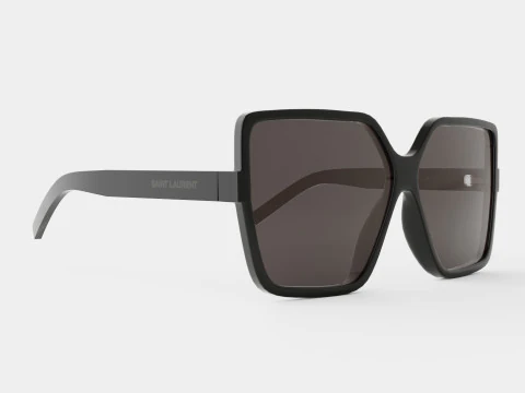 Saint Laurent - Gafas de sol SL 232 BETTY-001 Modelo 3D