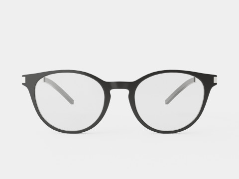 Saint Laurent - SL 25 001 Glasses Model 3D