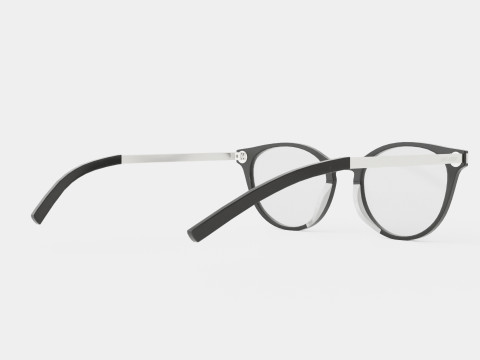 Saint Laurent - SL 25 001 Glasses Model 3D