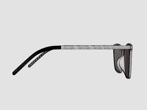 Saint Laurent - SL 259 006 Glasses 3D Model
