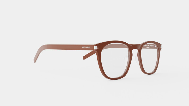 Saint Laurent - SL 30 SLIM 005 Glasses 3D Model .c4d .max .obj .3ds .fbx .stl .blend