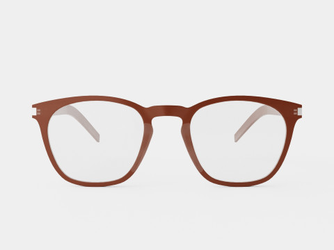 Saint Laurent - SL 30 SLIM 005 Glasses 3D Model