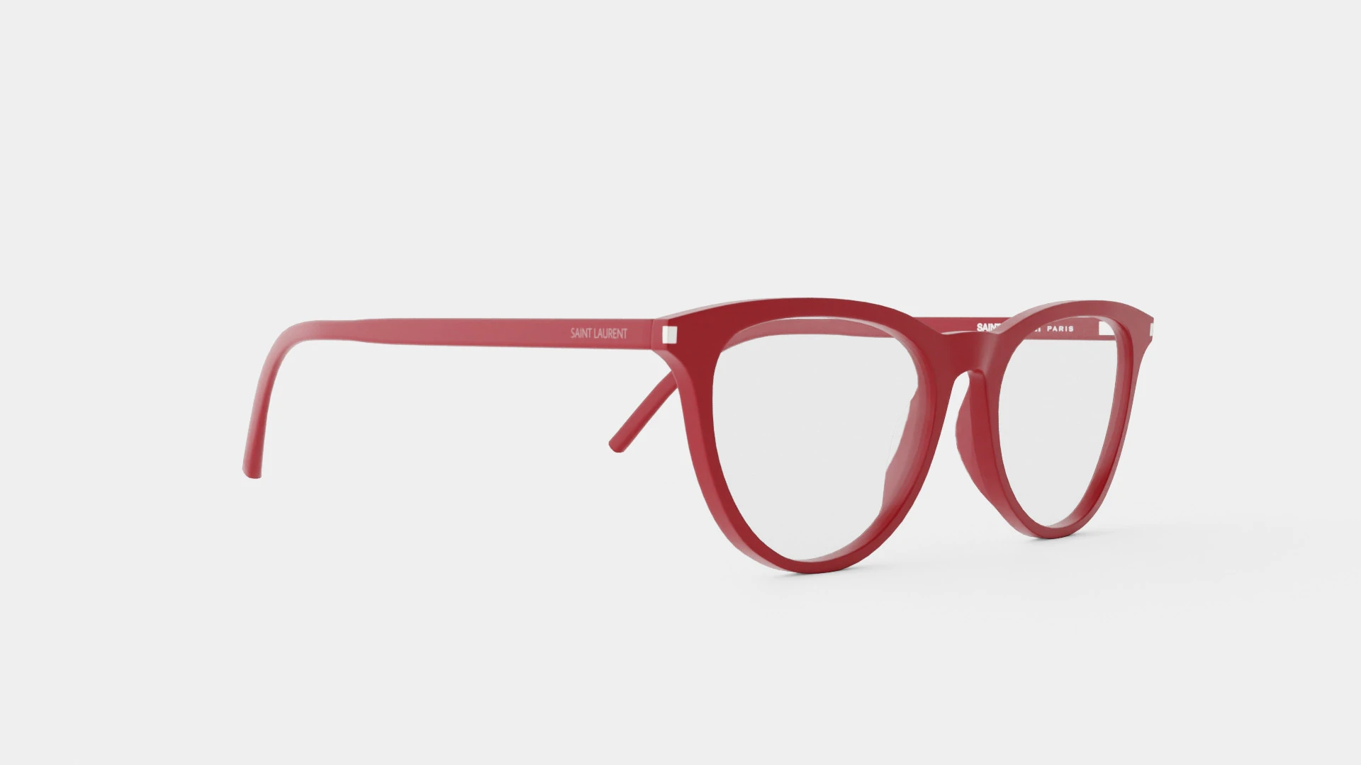 Saint Laurent - SL 306 004 Glasses 3D Model .c4d .max .obj .3ds .fbx .stl .blend 