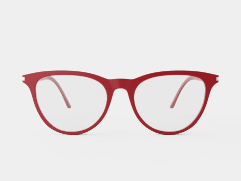 Saint Laurent - SL 306 004 Glasses 3D Model