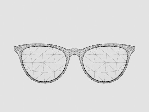 Saint Laurent - SL 306 004 Glasses 3D Model