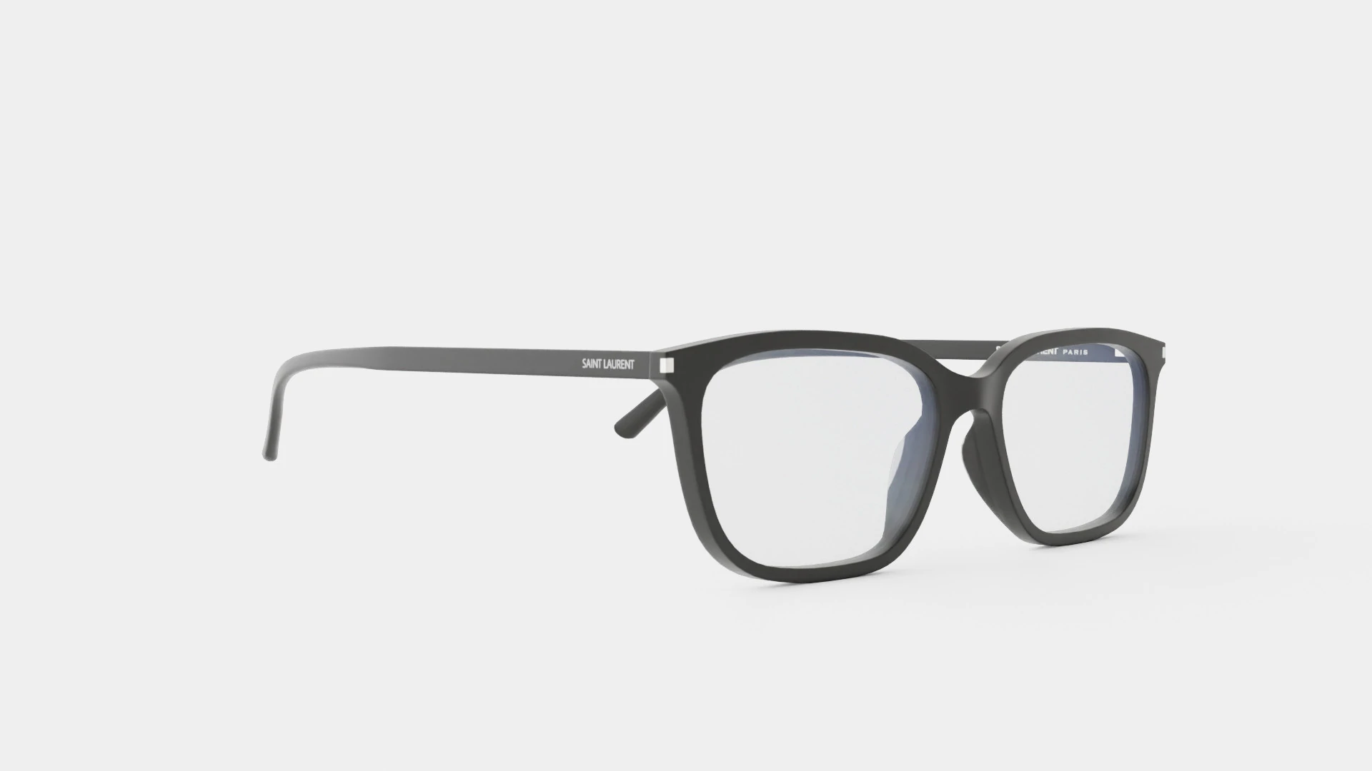 Saint Laurent - SL 308 001 Glasses 3D Model .c4d .max .obj .3ds .fbx .stl .blend 