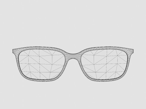 Saint Laurent - SL 308 001 Glasses Modelo 3D