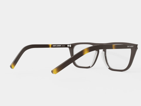 Saint Laurent - SL 343 002 Glasses Model 3D