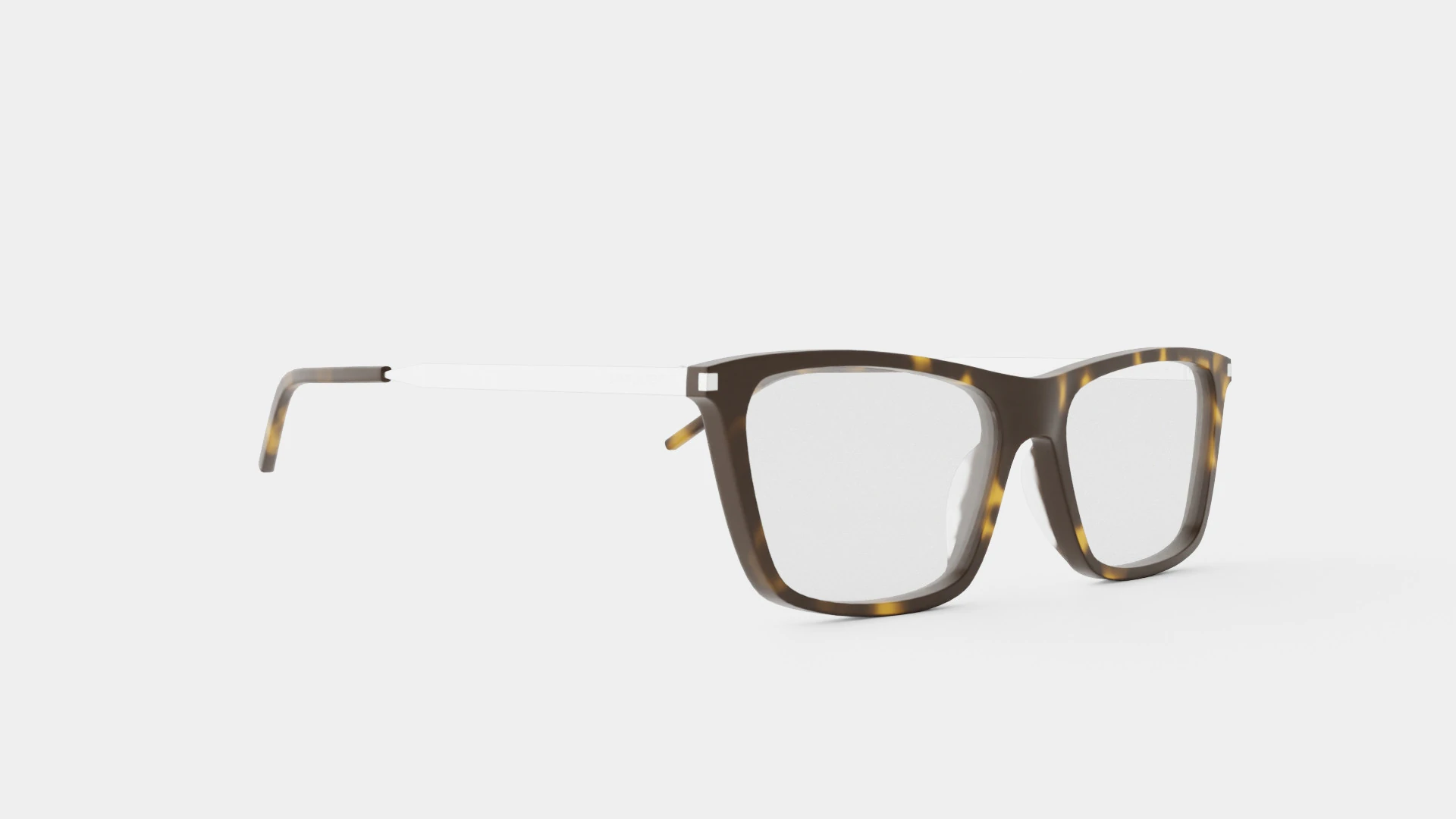 Saint Laurent - SL 344 003 Glasses 3D Model .c4d .max .obj .3ds .fbx .stl .blend