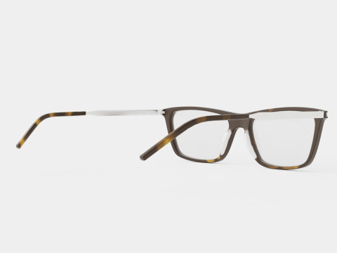 Saint Laurent - SL 344 003 Glasses Modelo 3D