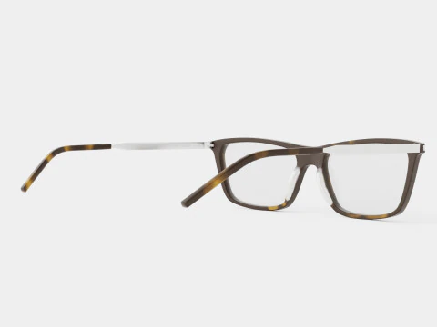 Saint Laurent - SL 344 003 Glasses 3D Model